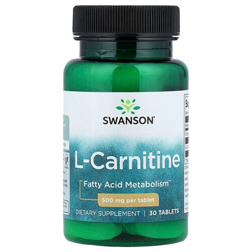 Swanson Vitamins, L-肉鹼，30 片