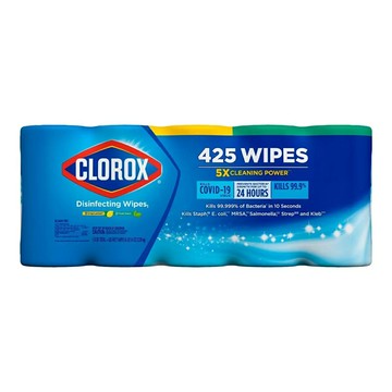 Clorox 高樂氏 萬用清潔擦拭濕巾 85張 X 5入(兩組)