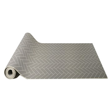 mom&maum 防滑降噪地墊  100 x 200 x 1.2cm  灰色人字款