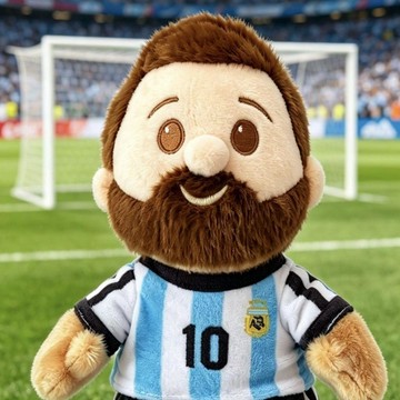 2026世界杯 ⚽️ 梅西公仔 Messi 樂高梅西人偶 足球收藏 阿根廷毛絨掛件 世足賽 足壇焦點 生日交換禮物世界盃