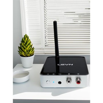 levn/樂朗041光纖藍牙接收器發射二合一無損老式音響功放手耳機hi