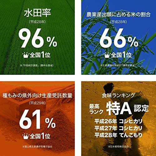 おくさま印 [精米] 富山県産 白米 コシヒカリ 5kg令和5年産