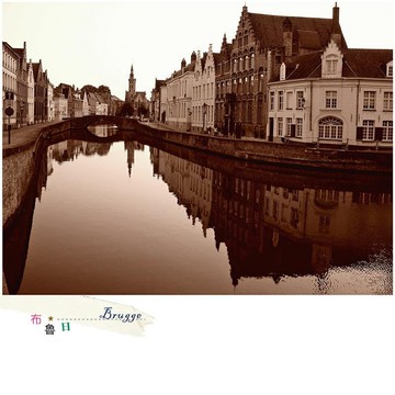 比利時旅行攝影明信片