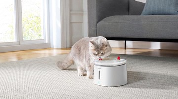 【Homerunpet 霍曼】UVC殺菌無線水泵寵物飲水機 保固一年