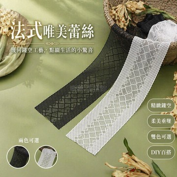 台灣出貨✨ 19公分寬蕾絲邊 彈力鬆緊裙邊 服裝縫製裝飾帶 衣領袖口修邊布 高檔花邊輔料