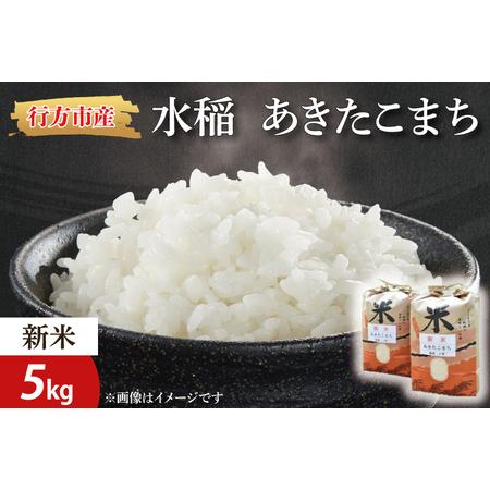 ふるさと納税 BR-4 水稲　あきたこまち　5kg 茨城県行方市