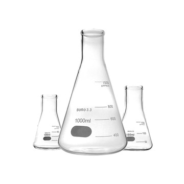 調酒配件 三角燒杯 1000ml 玻璃量杯 三角燒瓶 實驗器材 樣本瓶 化學燒杯 過濾瓶 玻璃刻度杯 618-GCD1000