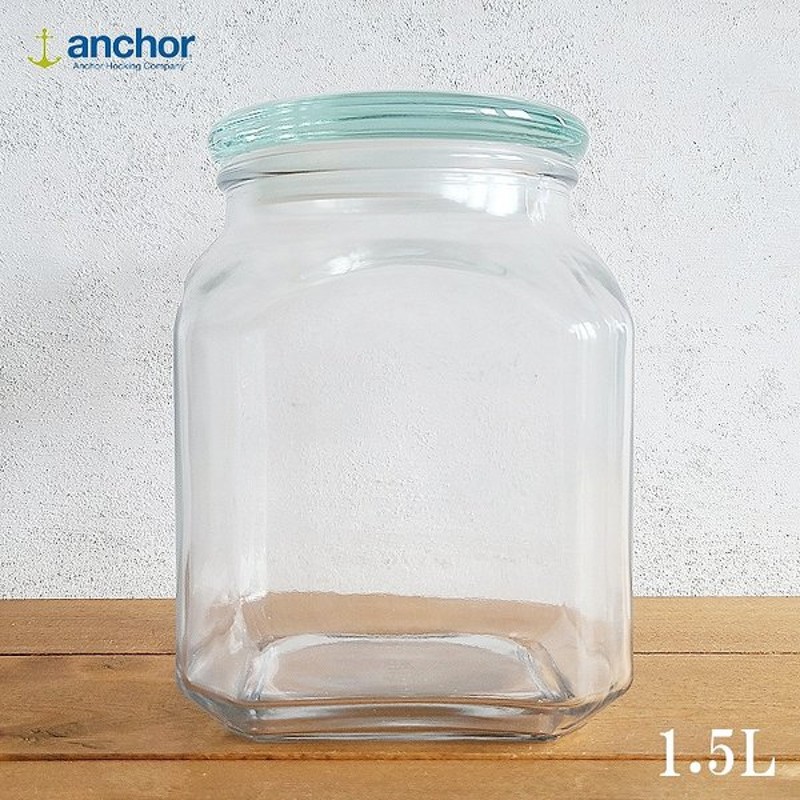 ガラス容器 アンカーホッキング エマジャー Llサイズ 52oz 1 5l 1500ml 保存瓶 保存容器 おしゃれ かっこいい Anchor Hocking 通販 Lineポイント最大0 5 Get Lineショッピング