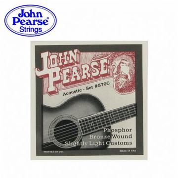 John Pearse 570C 磷青銅 11-52 民謠吉他套弦