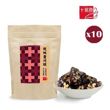 【十翼饌】呷巧低糖核桃棗泥糕80gX10包