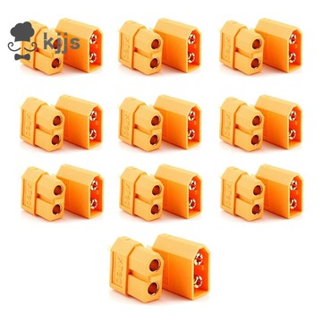 1 套 XT-60 公母連接器插頭遙控無人機飛機汽車配件更換 RC 電池遙控無人機飛機汽車配件