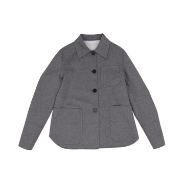 Jil Sander W 輕盈羊絨襯衫式外套