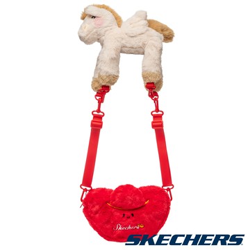 SKECHERS 萌寵飛馬多功能兒童斜背包 - L126K021-001W