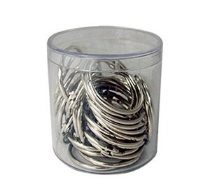 力大ABEL 09703高級卡片圈1.25吋(50入/筒)