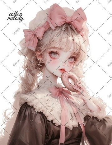 原創貼紙 No.769 人物貼紙 原創貼紙 人物貼紙 女孩貼紙 原創人物貼紙