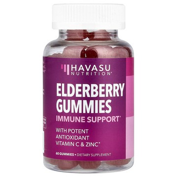 Havasu Nutrition, 接骨木果軟糖，60 粒軟糖