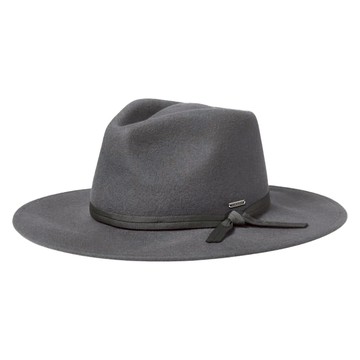 BRIXTON 紳士帽 JOANNA FELT PACKABLE HAT DARK GREY  【TCC】