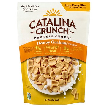 Catalina Crunch, 蛋白質穀物，蜂蜜全麥面粉，9 盎司（255 克）