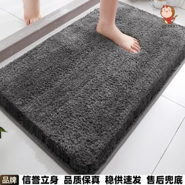 定制浴室強吸水地墊衛生間腳墊子廁所防滑墊入戶門墊家用加厚地毯