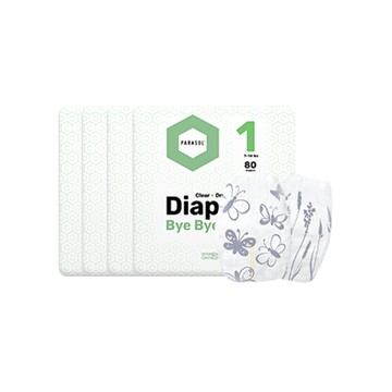 Parasol 美國 Clear + Dry 新科技水凝尿布-工藝升級版(箱) -多款任選 <黏貼型>