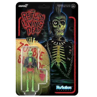 バタリアン パンク ゾンビ フィギュア THE RETURN OF THE LIVING DEAD ReAction Wave 1 Zombie  Suicide MOHAWK SUPER7 正規品 | LINEブランドカタログ