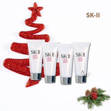 雙12限定-4入組【SK-II】 SK2 全效活膚潔面乳 20g 洗面乳｜雙12嘉年華⚡專櫃 美妝 香氛 保養 禮享保養 香約聖誕
