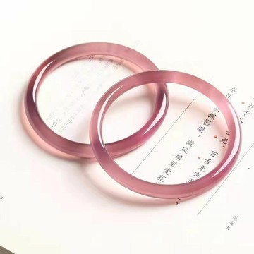 【玉鐲】高冰帝王紫多肉葡萄美人條6mm