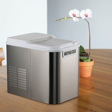 110V/220V50-60HZ跨境制冰機 小型宿舍家用奶茶店全自動家用制冰-創美