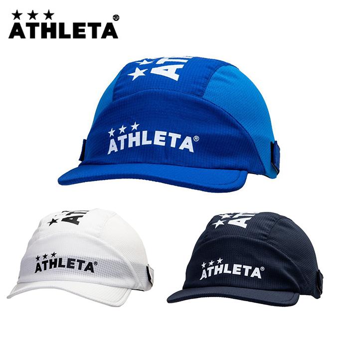 アスレタ ATHLETAニット帽 キャップ　サッカー　青　キッズ Jr  防寒