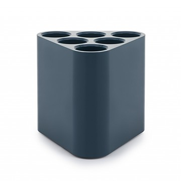 Poppins 圓三角傘筒（深藍）