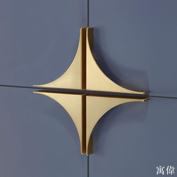 櫃子把手 櫥櫃把手 門手把 櫃門把手 五金把手 衣櫃門把 玻璃把手 抽屜把手 金色輕奢拉手衣柜門把手手柄櫥柜子抽屜現代簡