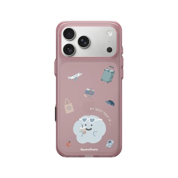 iPhone 17 Pro Max Clear (相機按鈕) 晶醺玫 - Square Studio 方坊 - Next Trip