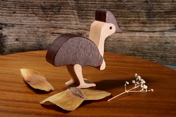 療癒系木偶 x 心癒夥伴 - 食火雞(鶴鴕)