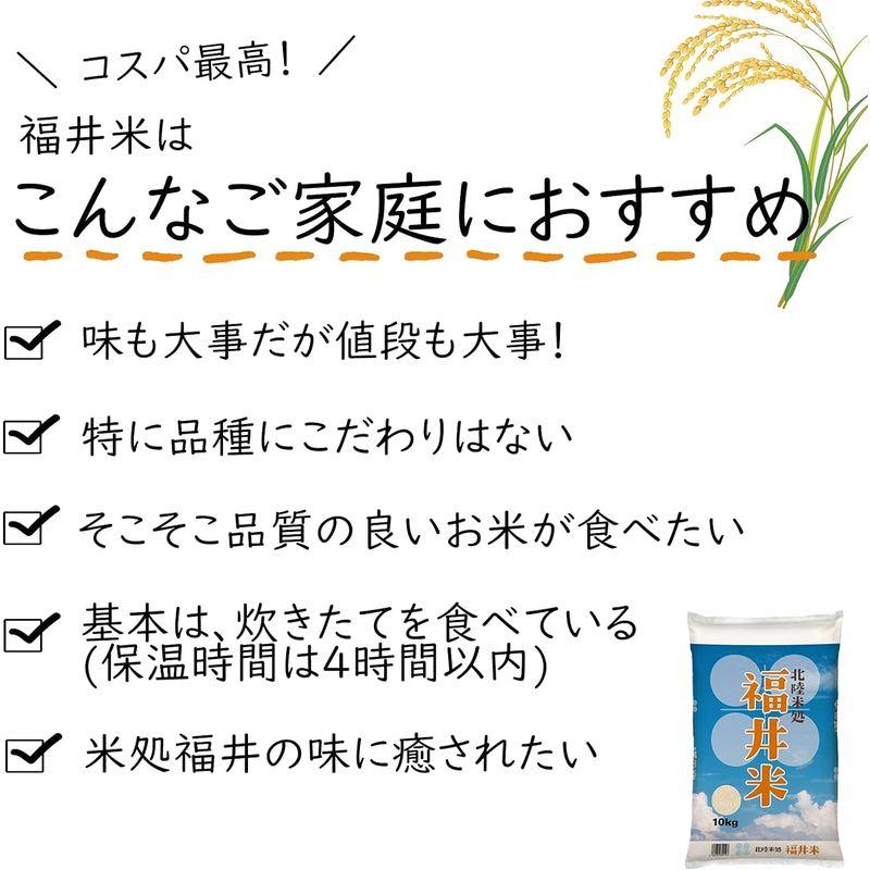 福井県産福井米 白米 令和4年産 (20kg)