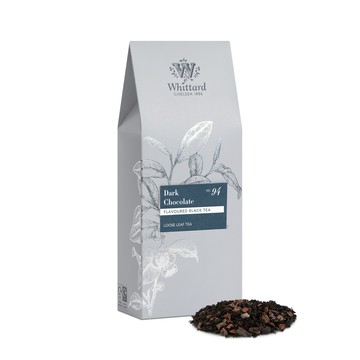 英國 Whittard of Chelsea 黑巧克力風味紅茶 Dark Chocolate  -盒裝散茶系列- 100g/盒
