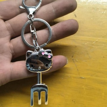 ✨桃園出貨✨韓系ins小衆辣妹博主復古kitty貓咪掛飾包包掛件女車鑰匙扣時尚潮