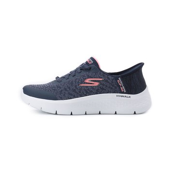 SKECHERS GO WALK FLEX 寬楦瞬穿運動健走鞋 海軍藍 124842WNVPK 女鞋