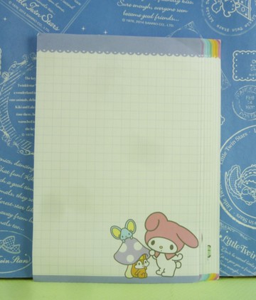 【震撼精品百貨】My Melody 美樂蒂~便條紙_粉_紫格