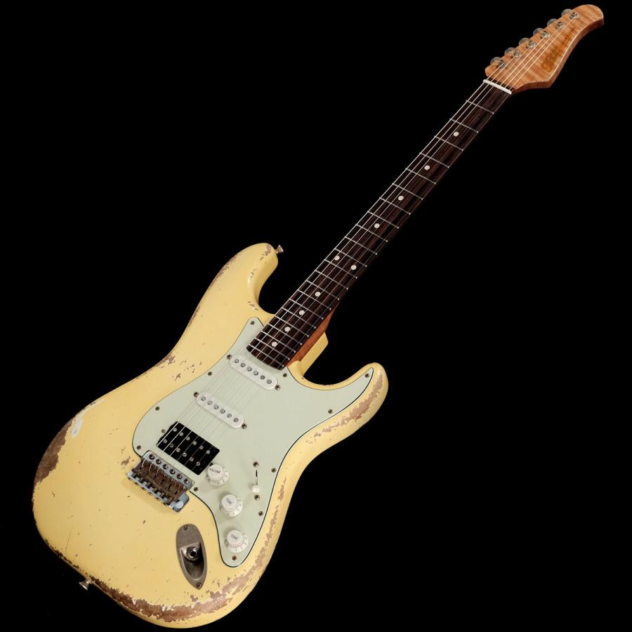 Xotic   XSC-2 Vintage White Heavy Aged 5A Flame maple neck(S N 3205)(渋谷店)