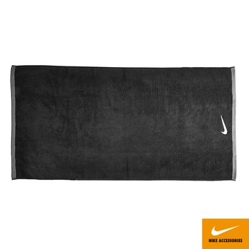 NIKE FOUNDAMENTAL  TOWEL 毛巾 (80x35cm) NET17010MD黑/NET17101MD白