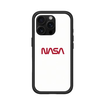 iPhone 16 Pro Mod NX 黑 - NASA - The Worm (White)