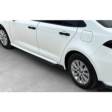 ~歐力斯~豐田 TOYOTA 19-25年 12代 ALTIS 側裙 左右側裙 側群 車身 空力套件 烤漆黑 碳纖維紋
