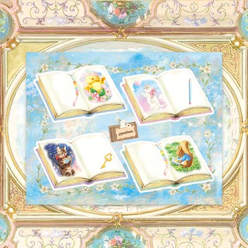 翻開書本特別貼紙