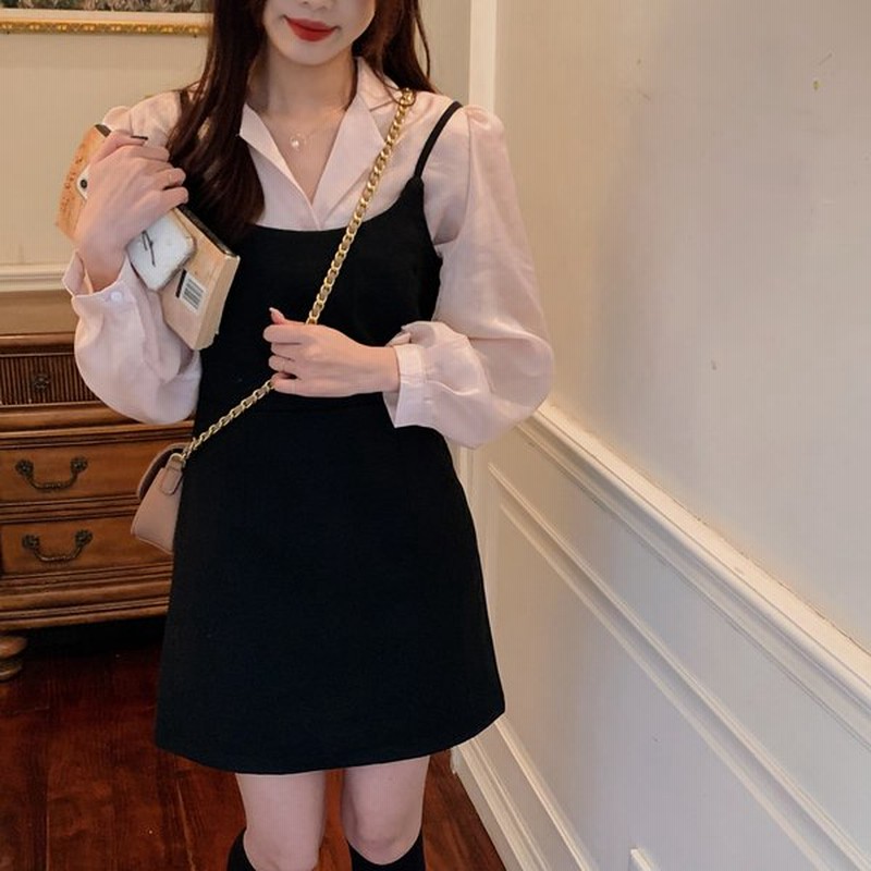 ワンピース バックリボン キャミワンピ 10代 代 春 夏 秋 冬 かわいい 膝上丈 ミニ丈 ガーリー 韓国 きれい デート フェミニン かわいい 着回し 通販 Lineポイント最大0 5 Get Lineショッピング