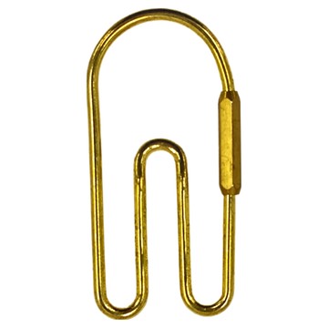 CCHING 青青文具 簡單生活 黃銅 鑰匙扣 U型  1個