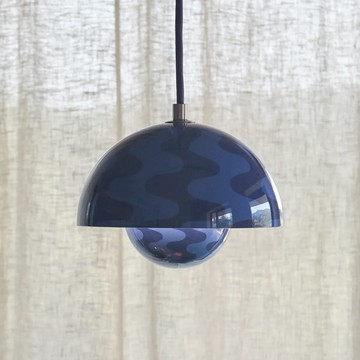 丹麥 &Tradition Flowerpot VP10 迷你吊燈 鈷藍波光