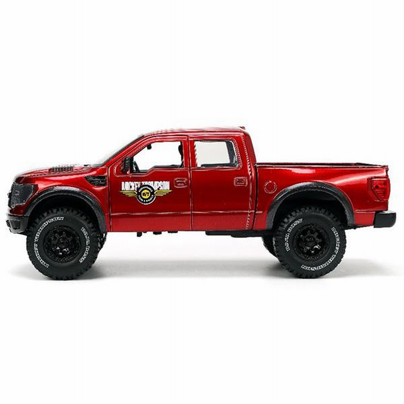 ミニカー 1/24 アメ車 ピックアップトラック フォード ダイキャストカー jadatoys JUST TRUCKS w/RACK u0026 WHEELS  2011 FORD F-150 SVT RAPTOR 旧車 車 | LINEショッピング