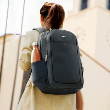 《TRAVELON》Classic雙層防盜後背包-黑-- 雙肩包 學生包 旅行包 防割防搶