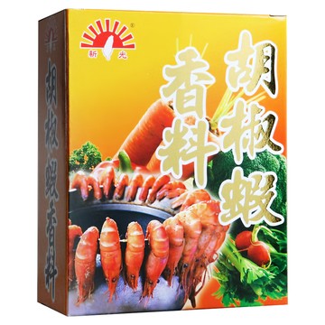 新光洋菜 胡椒蝦香料  600g  1包