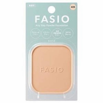 KOSE ファシオ エアリーステイ パウダーファンデーション レフィル #405 ライトオークル SPF35/PA+++ 10g 【メール便対応商品 代引不可】